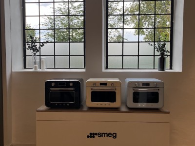 SMEG - de nieuwe vrijstaande stoomovens met airfryer functie