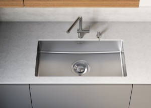 Franke lanceert een nieuwe stille spoelbak