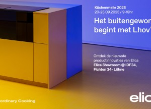 Elica presenteert innovaties in showroom Löhne