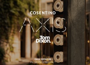 Cosentino en Tom Dixon presenteren AXIS in Milaan