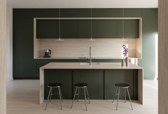Cosentino introduceert Dekton Amazonik met warme houtlook