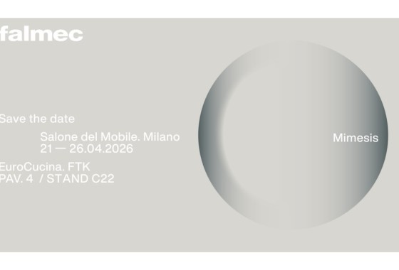 Falmec viert 45 jaar innovatie met Mimesis op EuroCucina FTK 2026