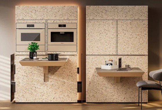 Miele en Hettich presenteren concept voor compact wonen