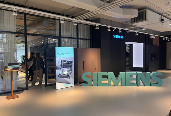 Siemens introduceert stoomlade tijdens culinair event