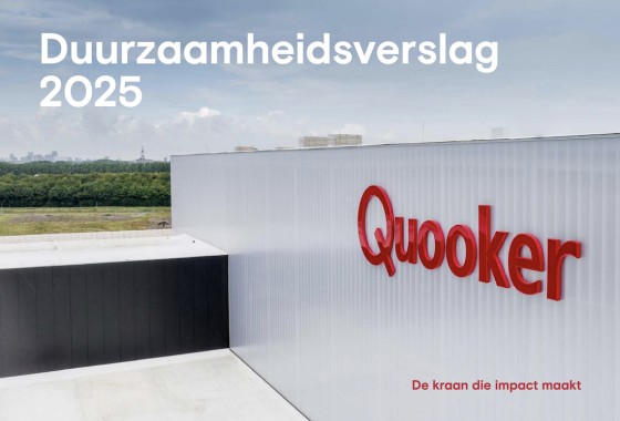 Quooker presenteert duurzaamheidsrapport 2025