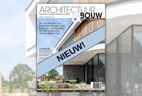 Eerste editie Architectuur & Bouw succesvol gelanceerd