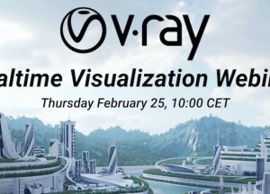 Gratis Webinar realtime visualisatie met V-Ray