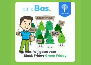 Op Green Friday maakt Dit is Bas. een statement tegen Black Friday