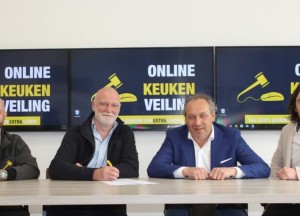 Onlinekeukenveiling ontzorgt nu ook de Belgische keukenzaken